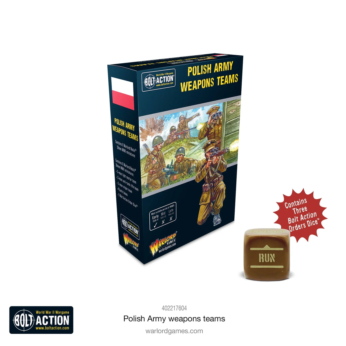Bolt Action - Polish Army Weapons Teams
