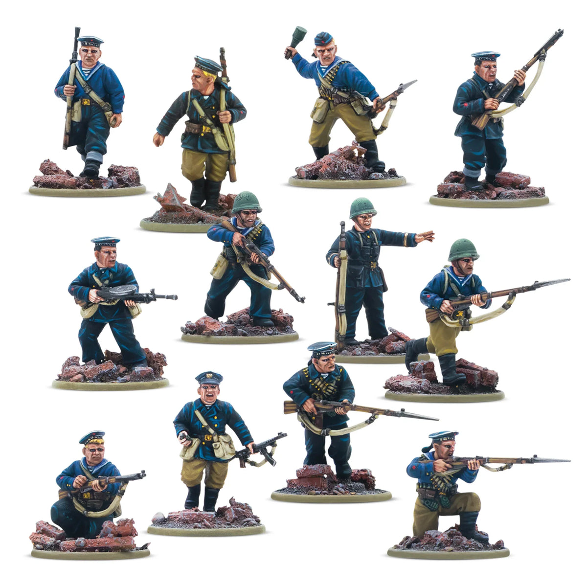 Bolt Action - Soviet Naval Brigade Squad