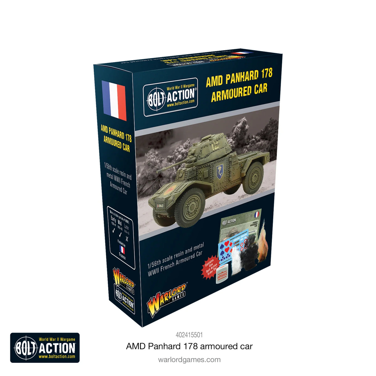 Bolt Action - AMD Panhard 178 Armoured Car