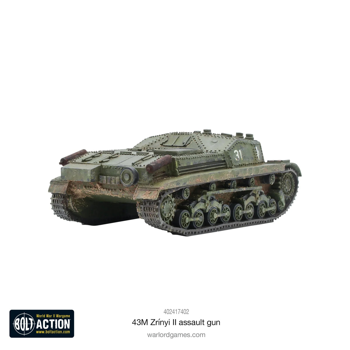 Bolt Action - Hungarian 43M Zrínyi II Assault Gun