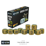 Bolt Action - Order Dice: Sand