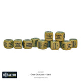 Bolt Action - Order Dice: Sand