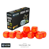 Bolt Action - Order Dice: Red