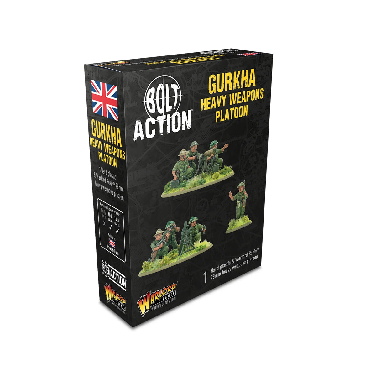 Bolt Action - Gurkha Heavy Weapons Platoon