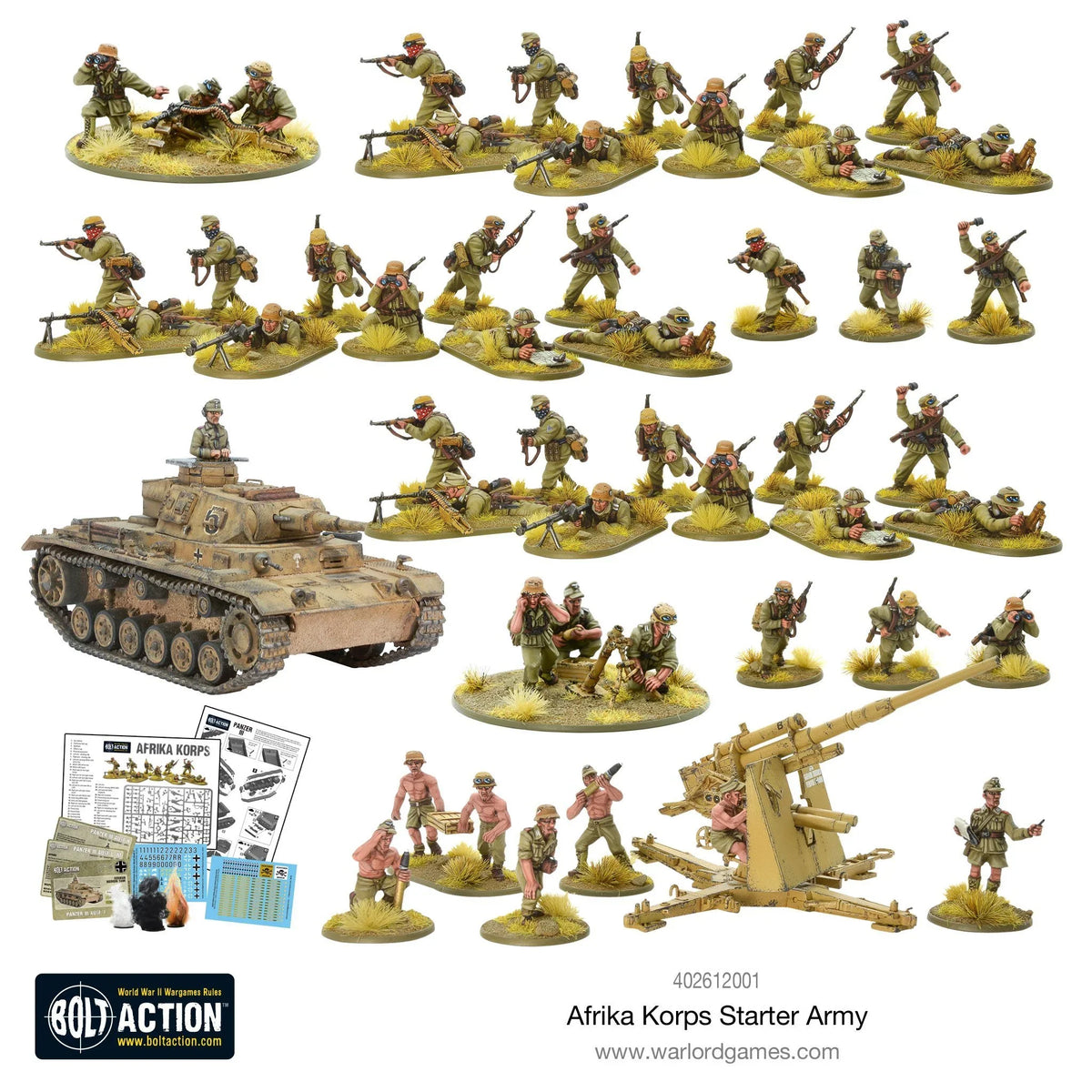 Bolt Action - Afrika Korps Starter Army
