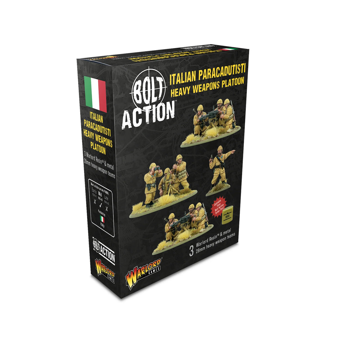 Bolt Action - Italian Paracadutisti Heavy Weapons Platoon