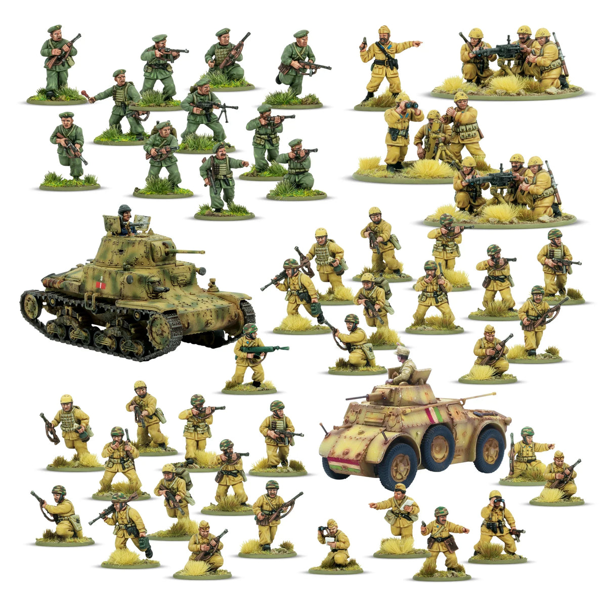 Bolt Action - Lions of the Folgore - Italian Paracadutisti Starter Army
