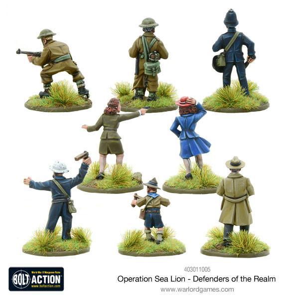 Bolt Action - Operation Sea Lion Defenders of the Realm