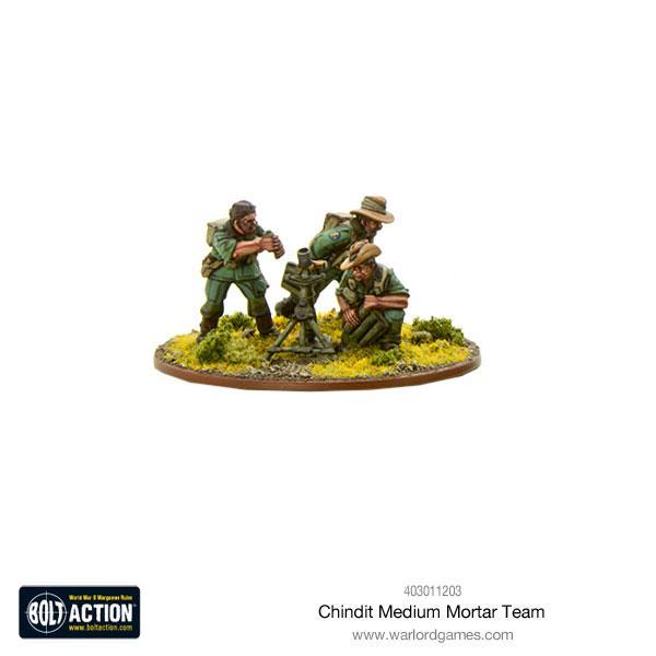 Bolt Action - Chindit 3" Mortar Team