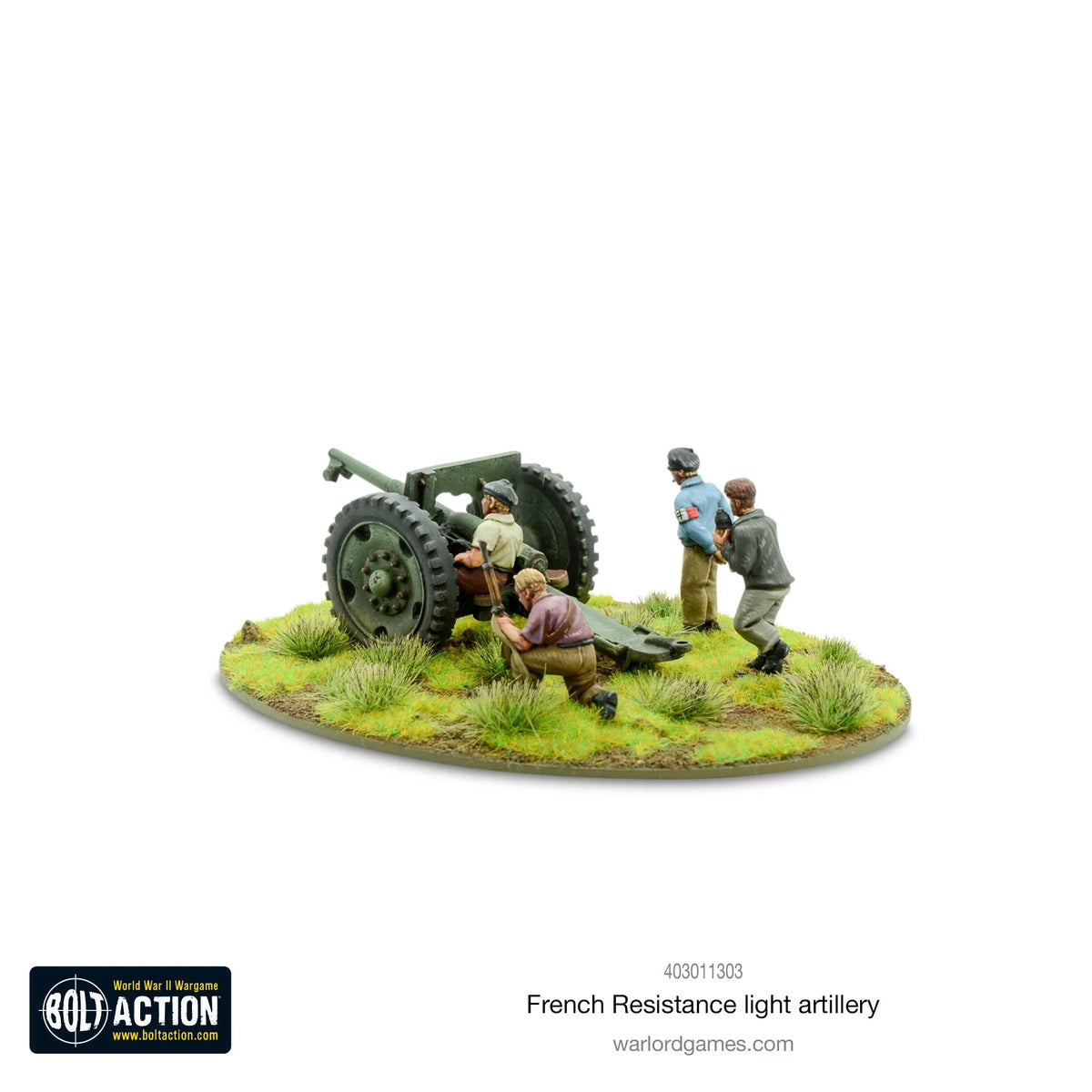 Bolt Action - French Resistance Light Artillery