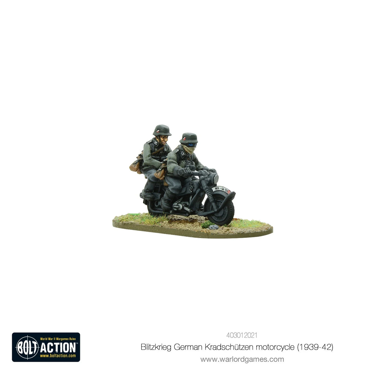 Bolt Action - Blitzkrieg German Kradschutzen Motorcycle