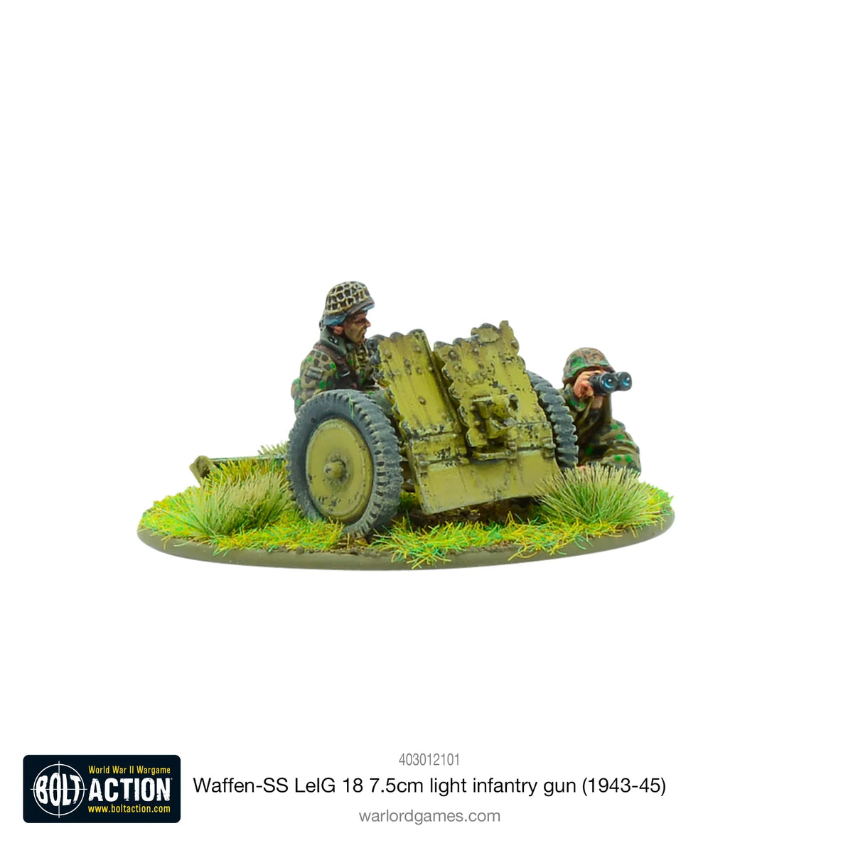 Bolt Action - Waffen-SS Le.IG 18 7.5cm Light Infantry Gun
