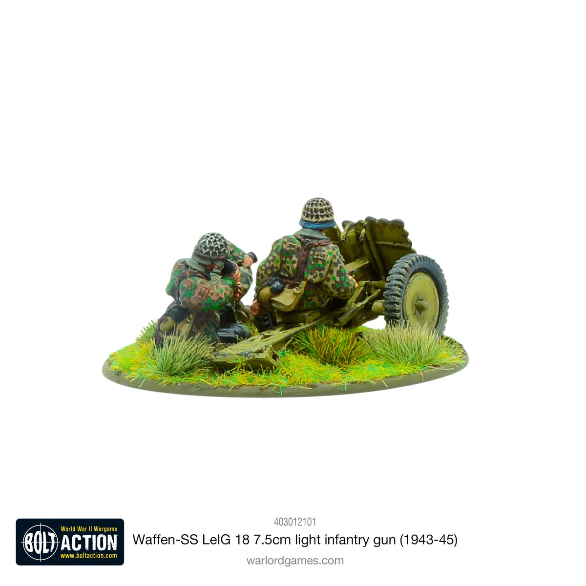 Bolt Action - Waffen-SS Le.IG 18 7.5cm Light Infantry Gun