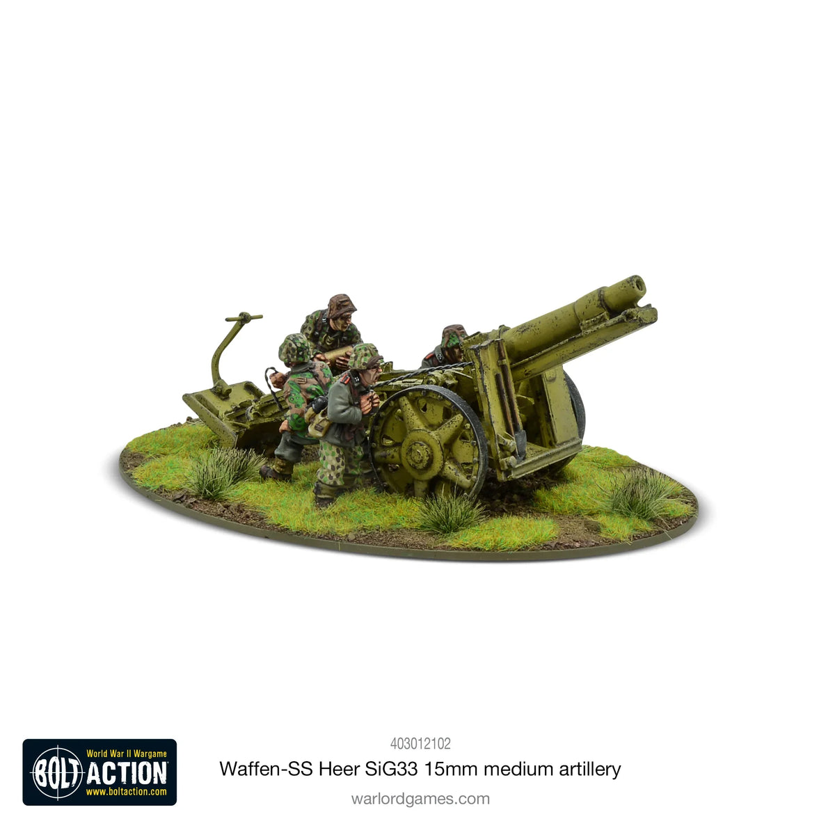 Bolt Action - Waffen-SS SIG 33 15cm Heavy Howitzer