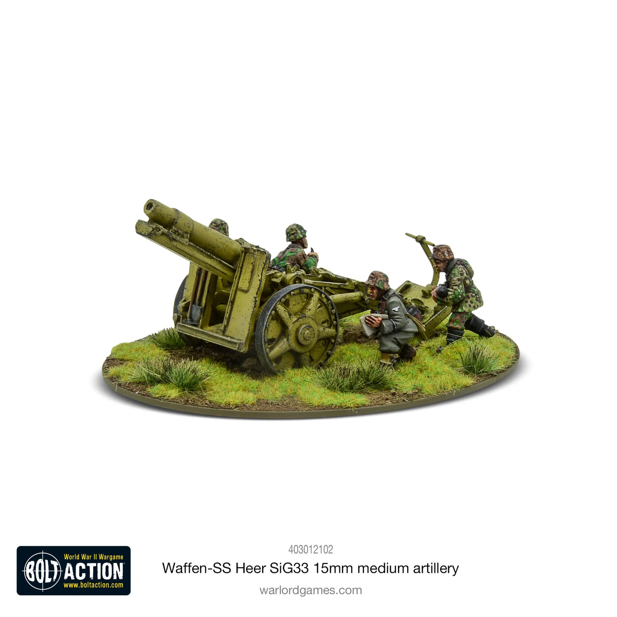 Bolt Action - Waffen-SS SIG 33 15cm Heavy Howitzer