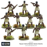 Bolt Action - Papuan Infantry Battalion Section