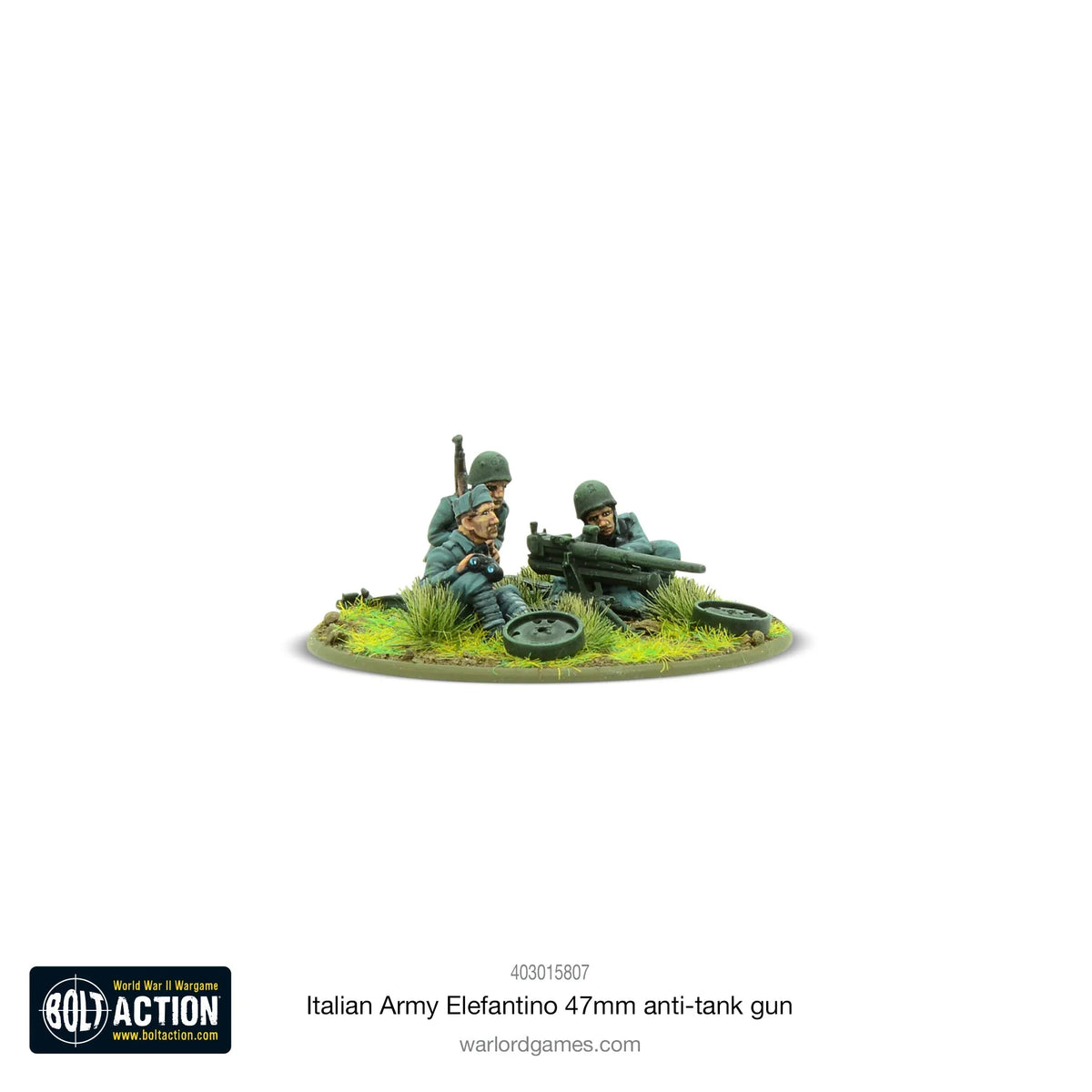 Bolt Action - Italian Army Elefantino 47mm Anti-Tank Gun