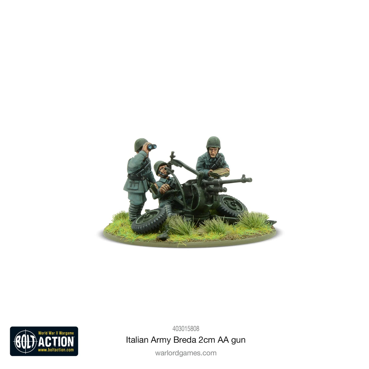 Bolt Action - Italian Army Breda 2cm AA Gun