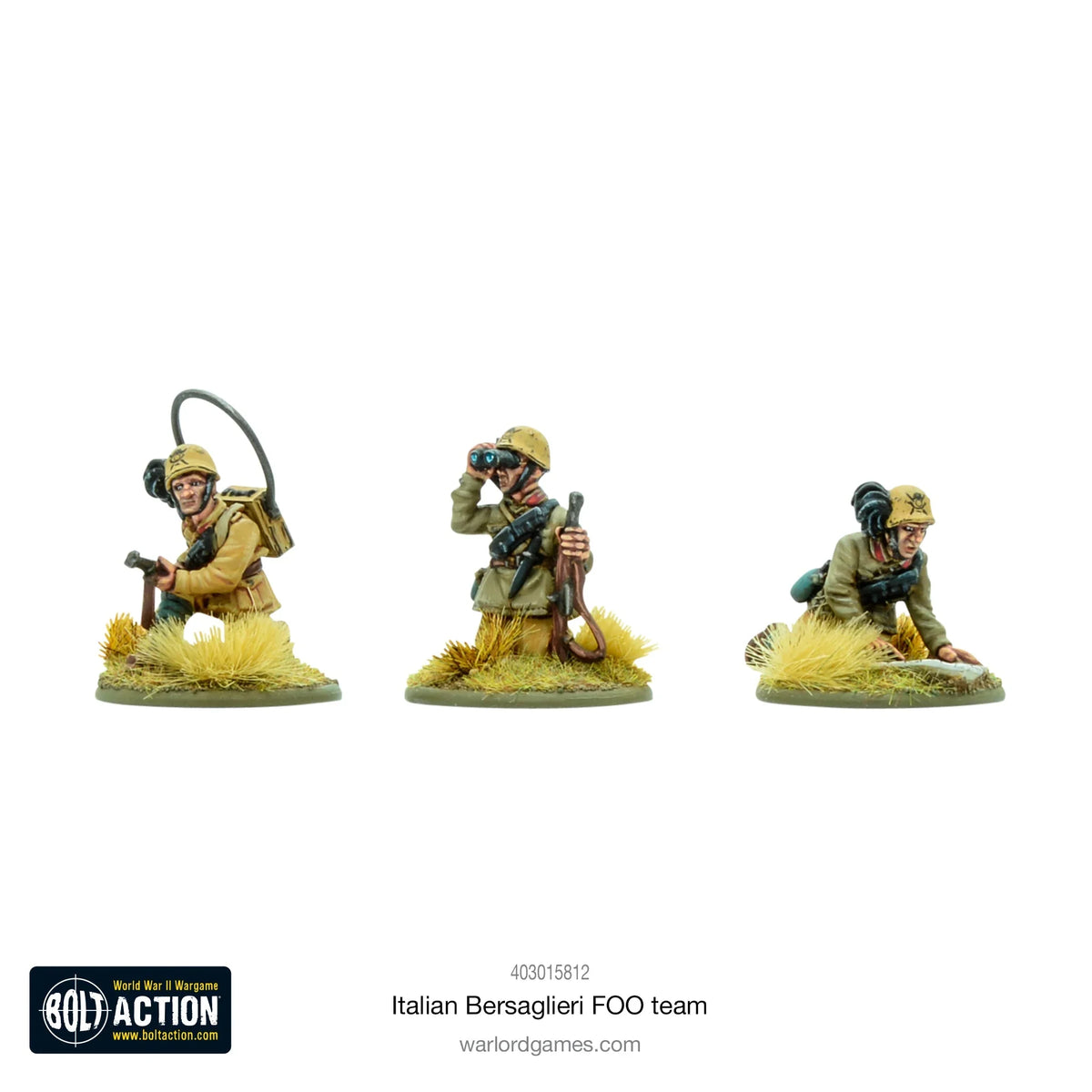 Bolt Action - Italian Bersaglieri FOO Team