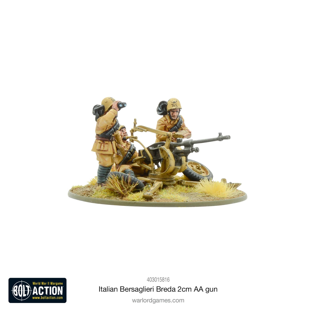 Bolt Action - Italian Bersaglieri Breda 2cm AA Gun