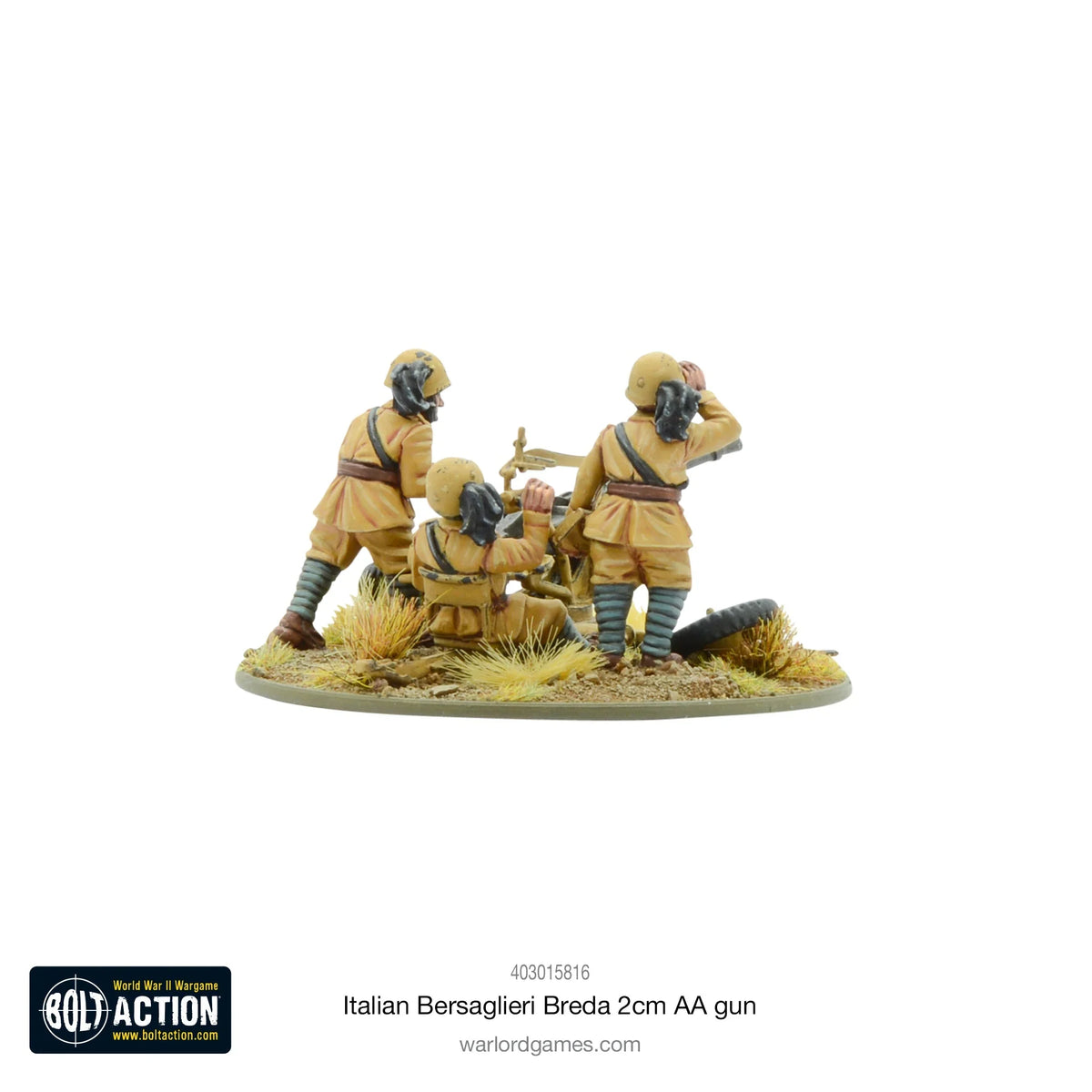 Bolt Action - Italian Bersaglieri Breda 2cm AA Gun