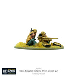 Bolt Action - Italian Bersaglieri Elefantino 47mm Anti-Tank Gun
