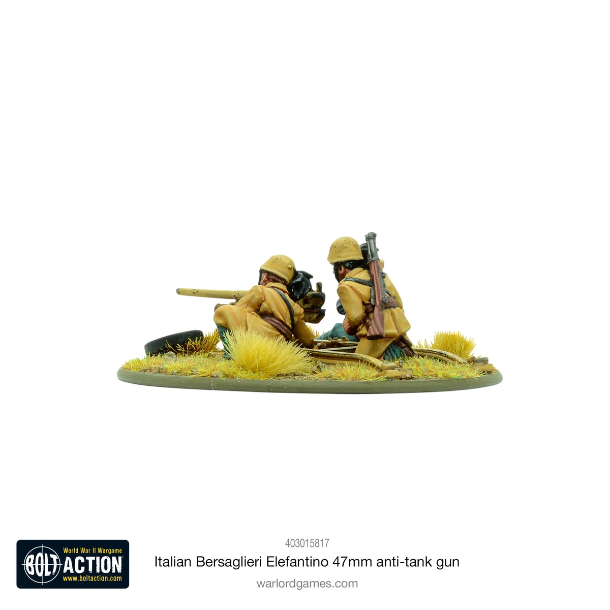 Bolt Action - Italian Bersaglieri Elefantino 47mm Anti-Tank Gun