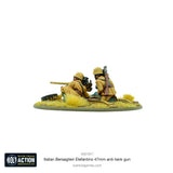 Bolt Action - Italian Bersaglieri Elefantino 47mm Anti-Tank Gun