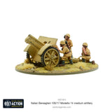 Bolt Action - Italian Bersaglieri 100/17 Modello 14 Medium Artillery