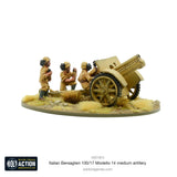 Bolt Action - Italian Bersaglieri 100/17 Modello 14 Medium Artillery