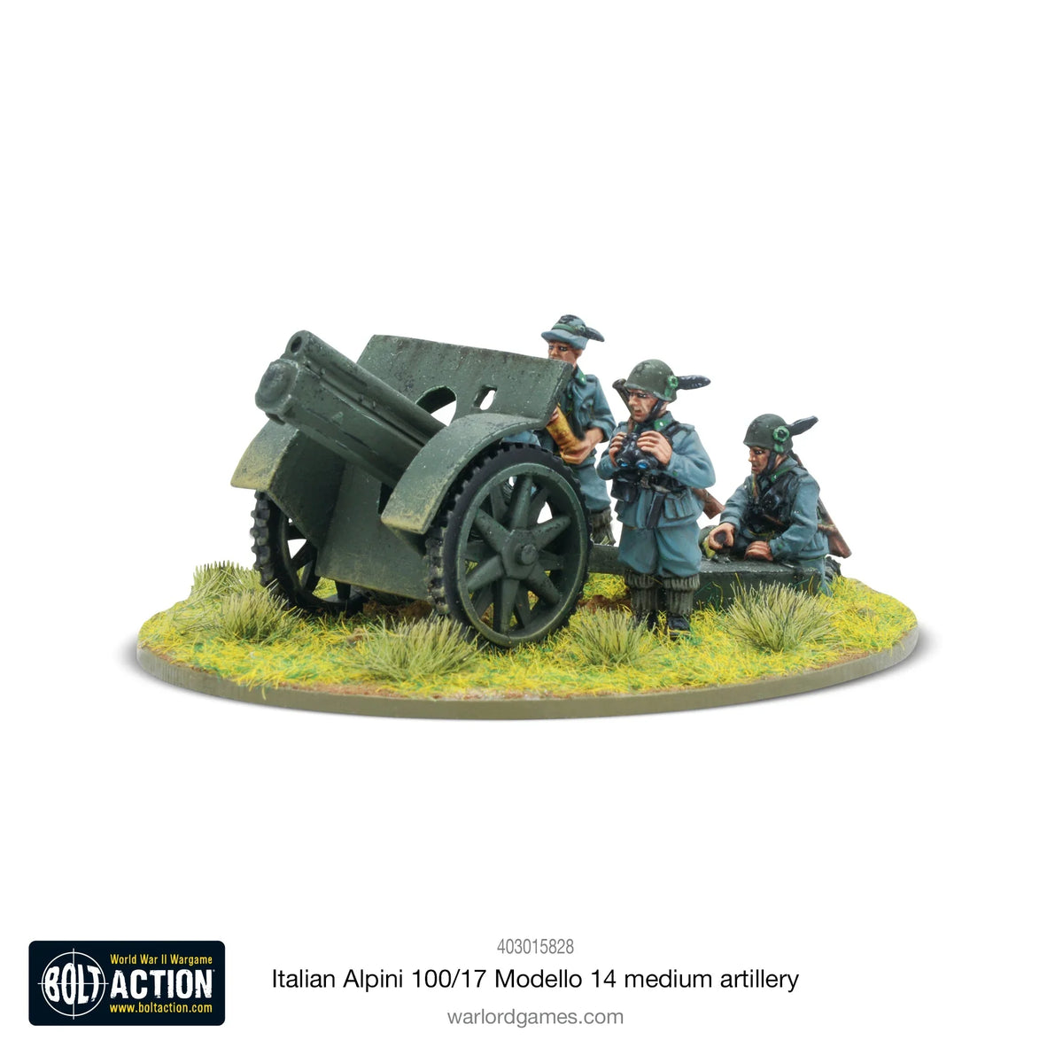 Bolt Action - Italian Alpini 100/17 Modello 14 Medium Artillery