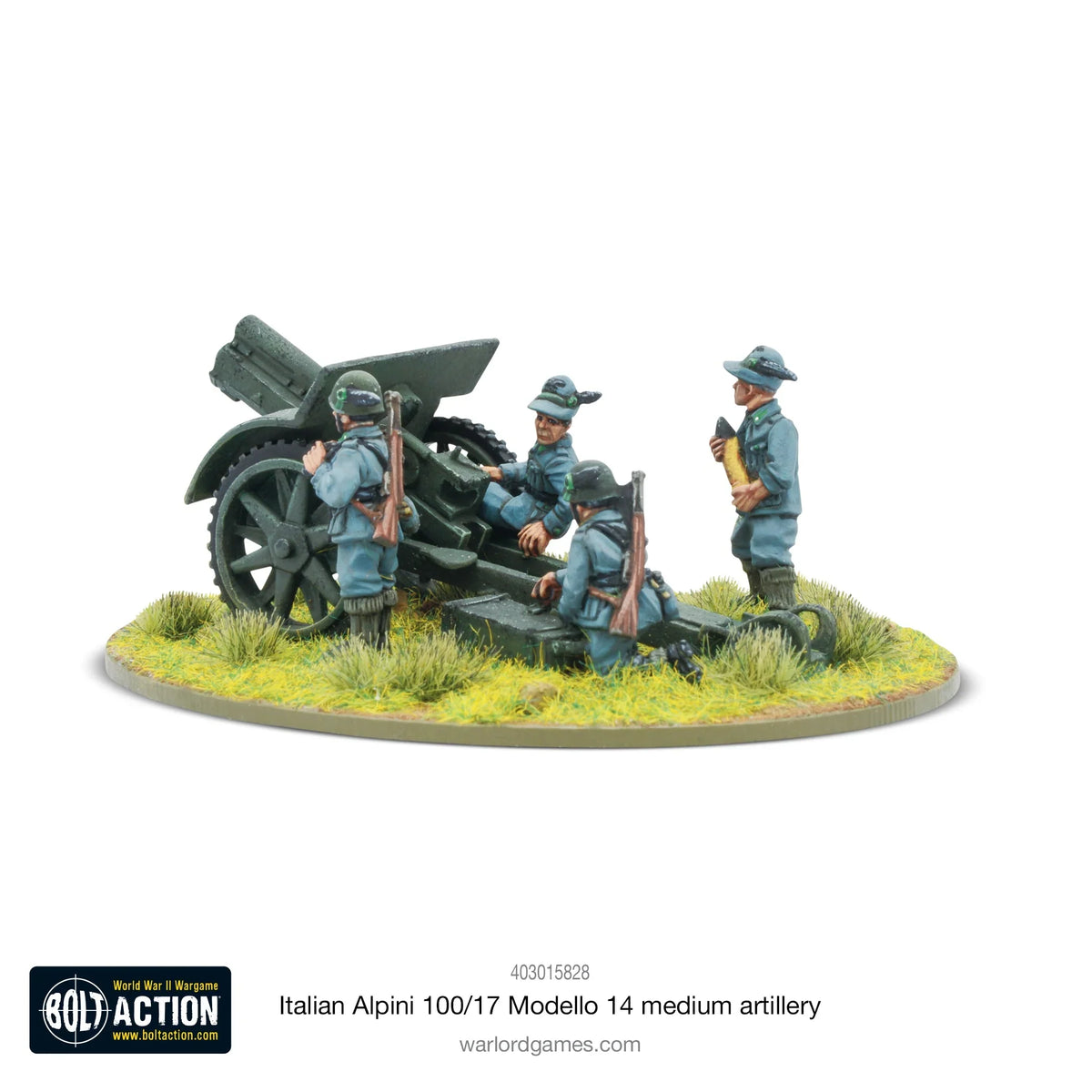 Bolt Action - Italian Alpini 100/17 Modello 14 Medium Artillery