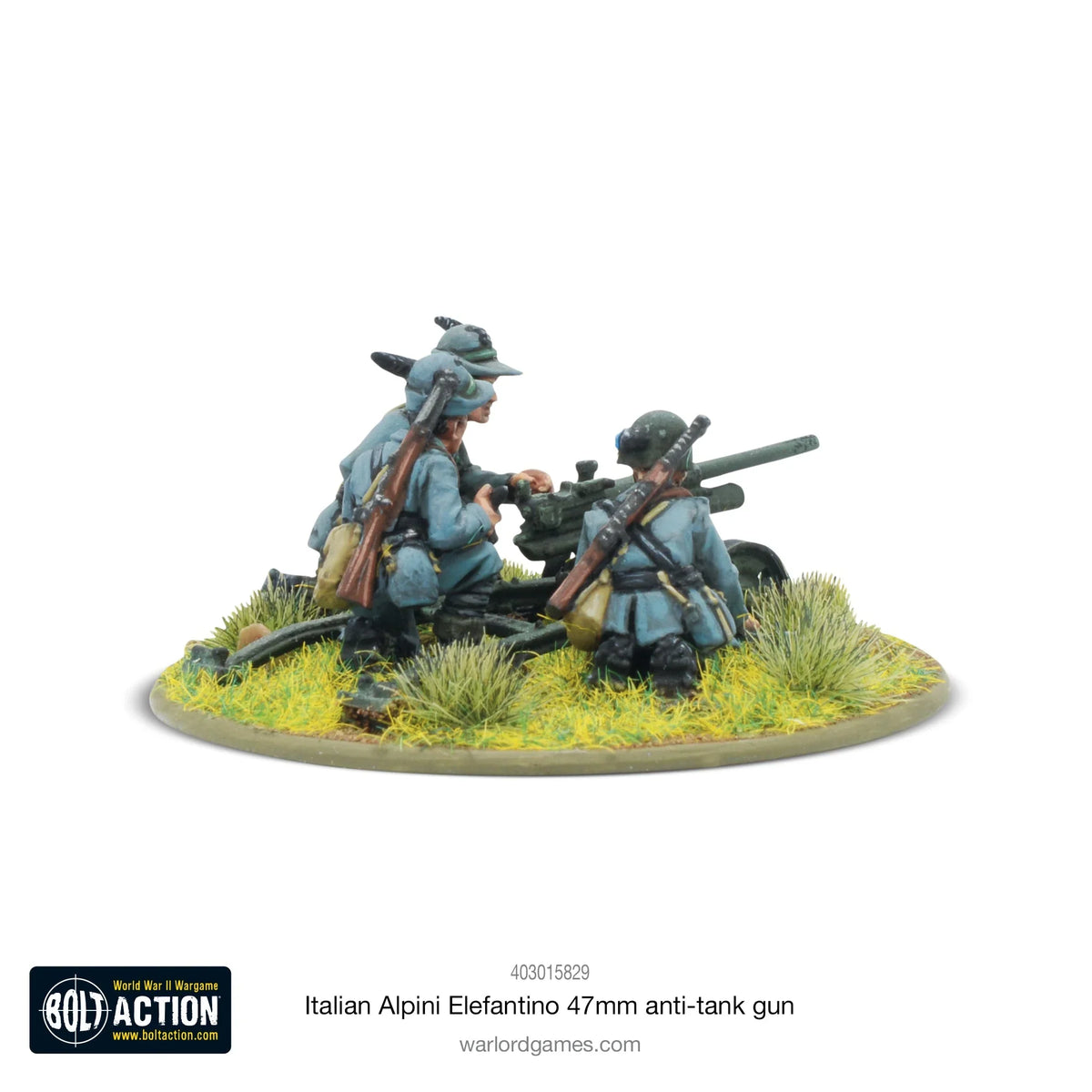 Bolt Action - Italian Alpini Elefantino 47mm Anti-Tank Gun