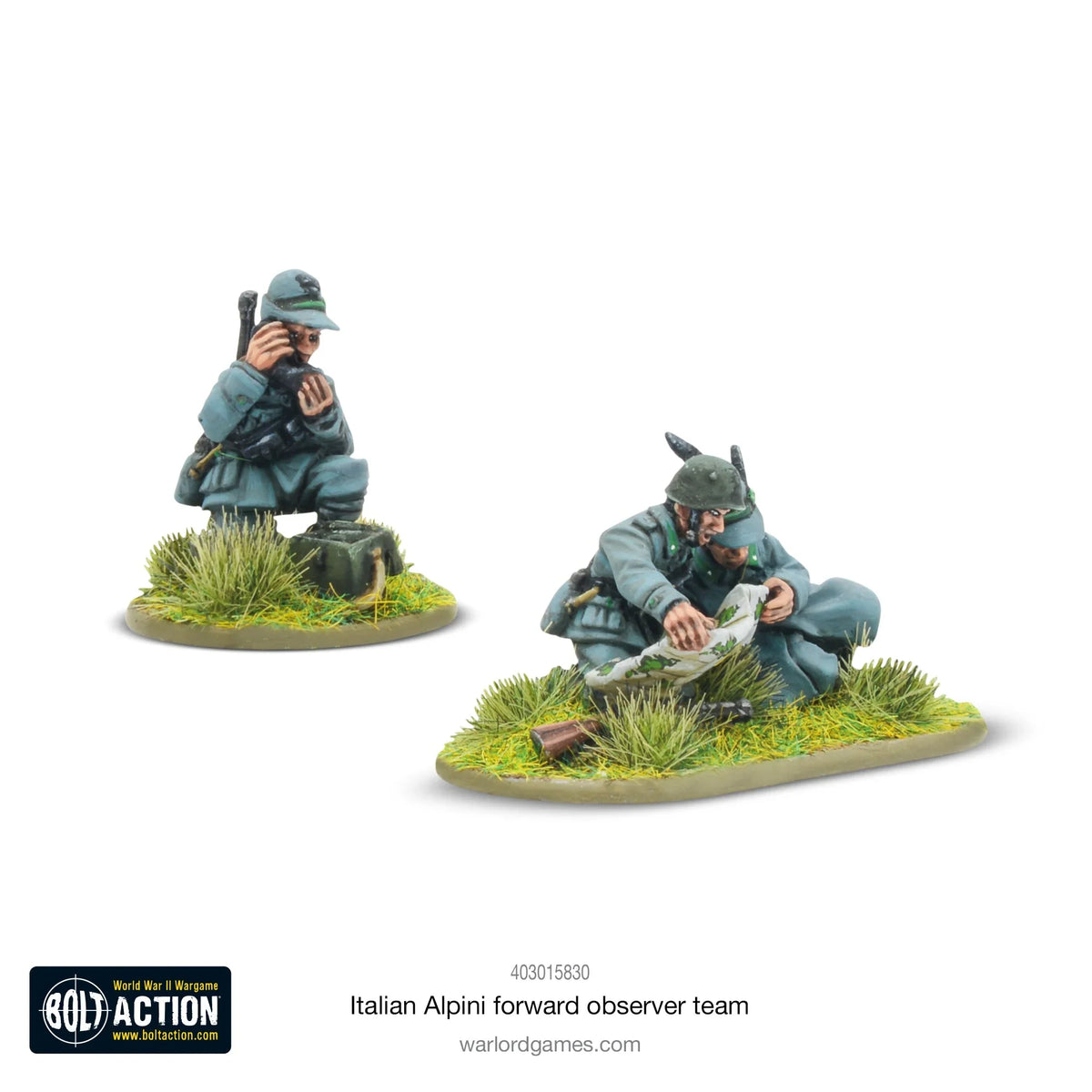 Bolt Action - Italian Alpini Forward Observer Team