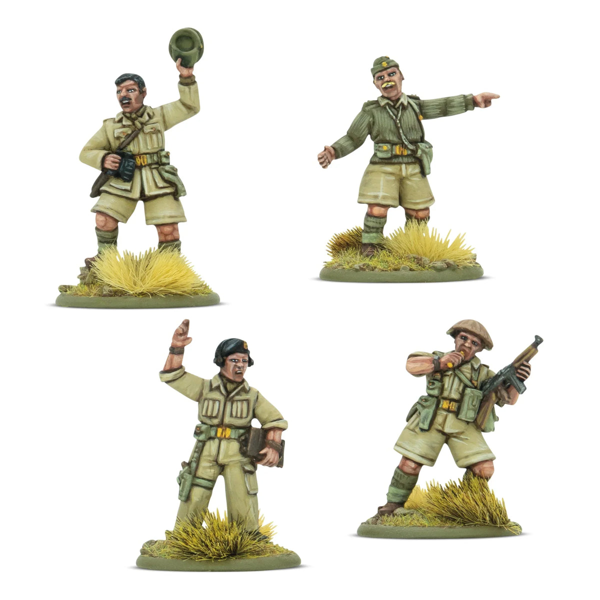Bolt Action - British 8th Army Platoon Commanders