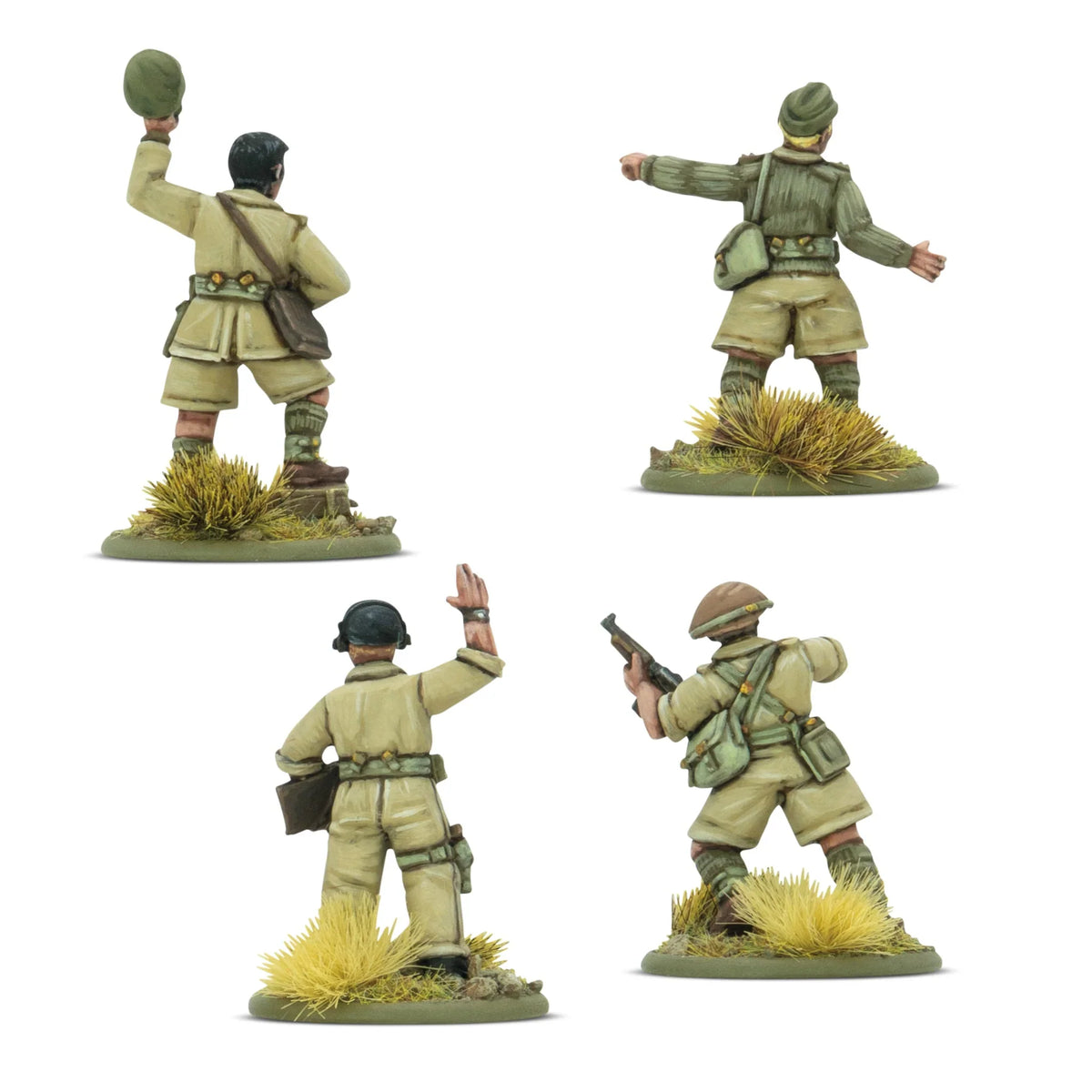 Bolt Action - British 8th Army Platoon Commanders