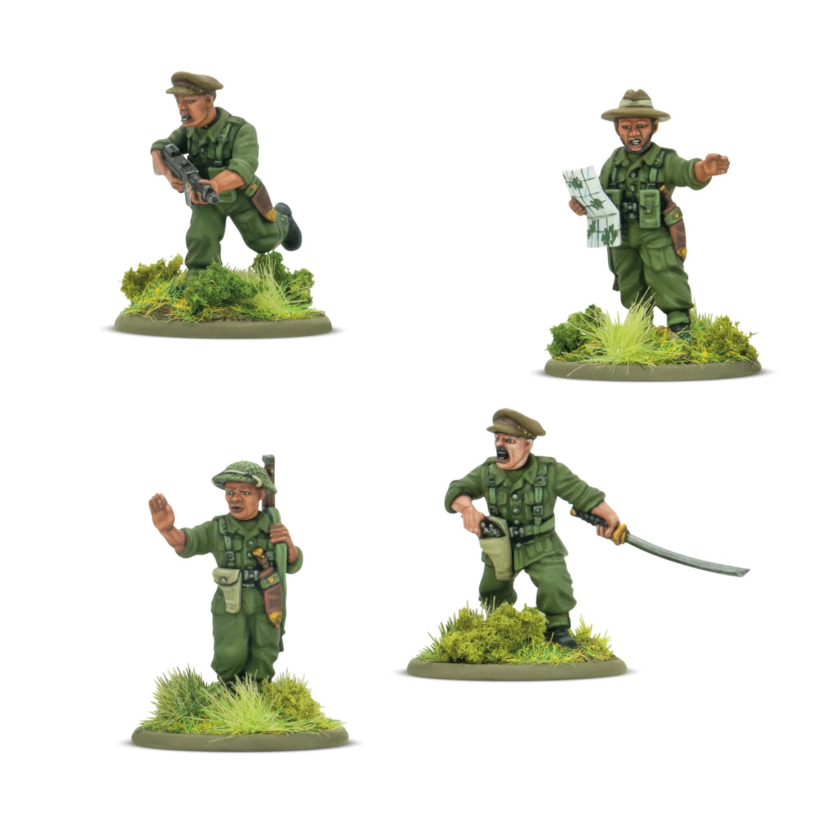 Bolt Action - Gurkha Platoon Commanders