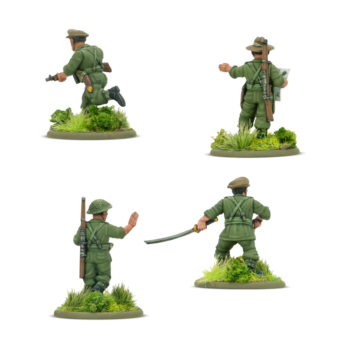 Bolt Action - Gurkha Platoon Commanders