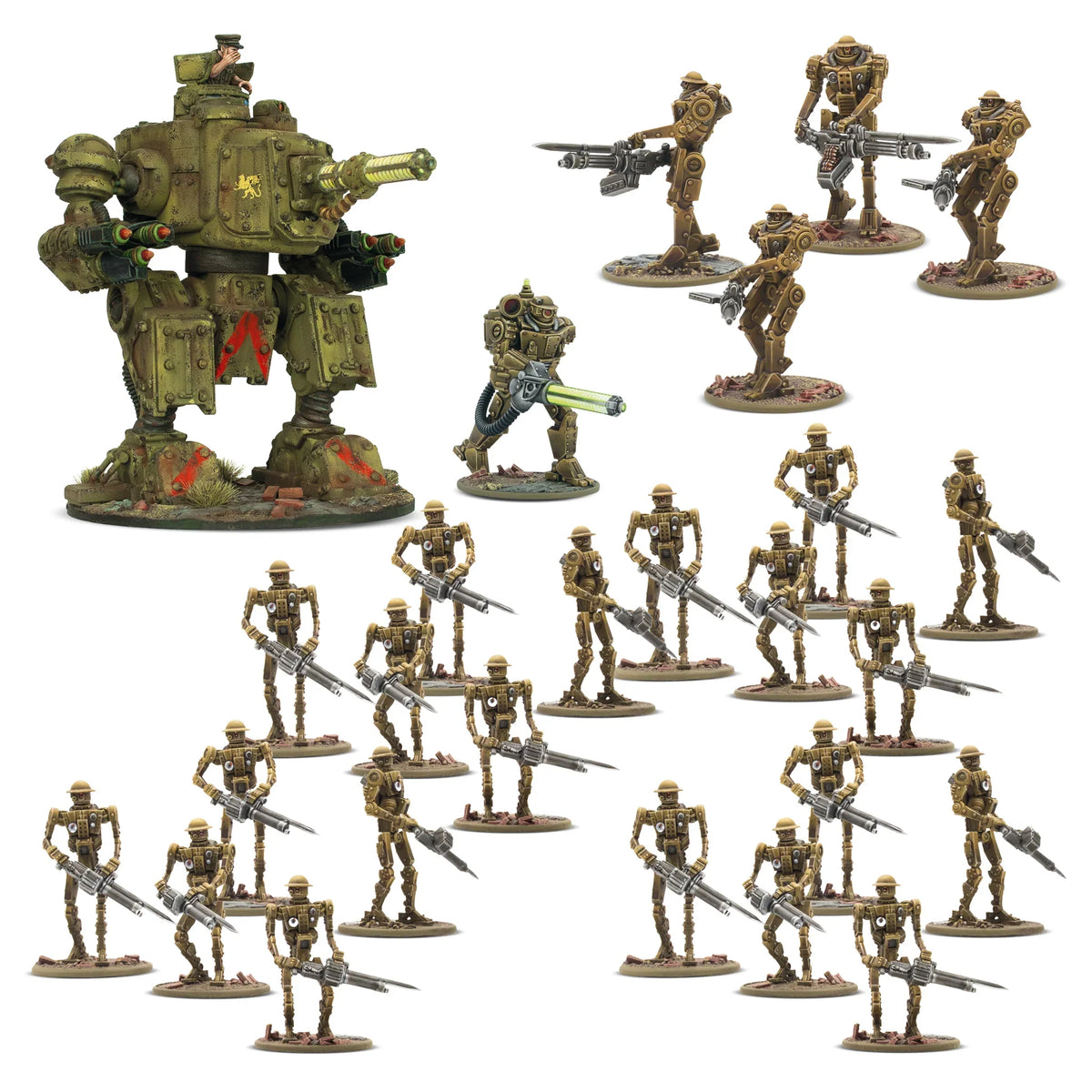 Konflikt '47 - British Commonwealth: Automated Battalion PRE ORDER