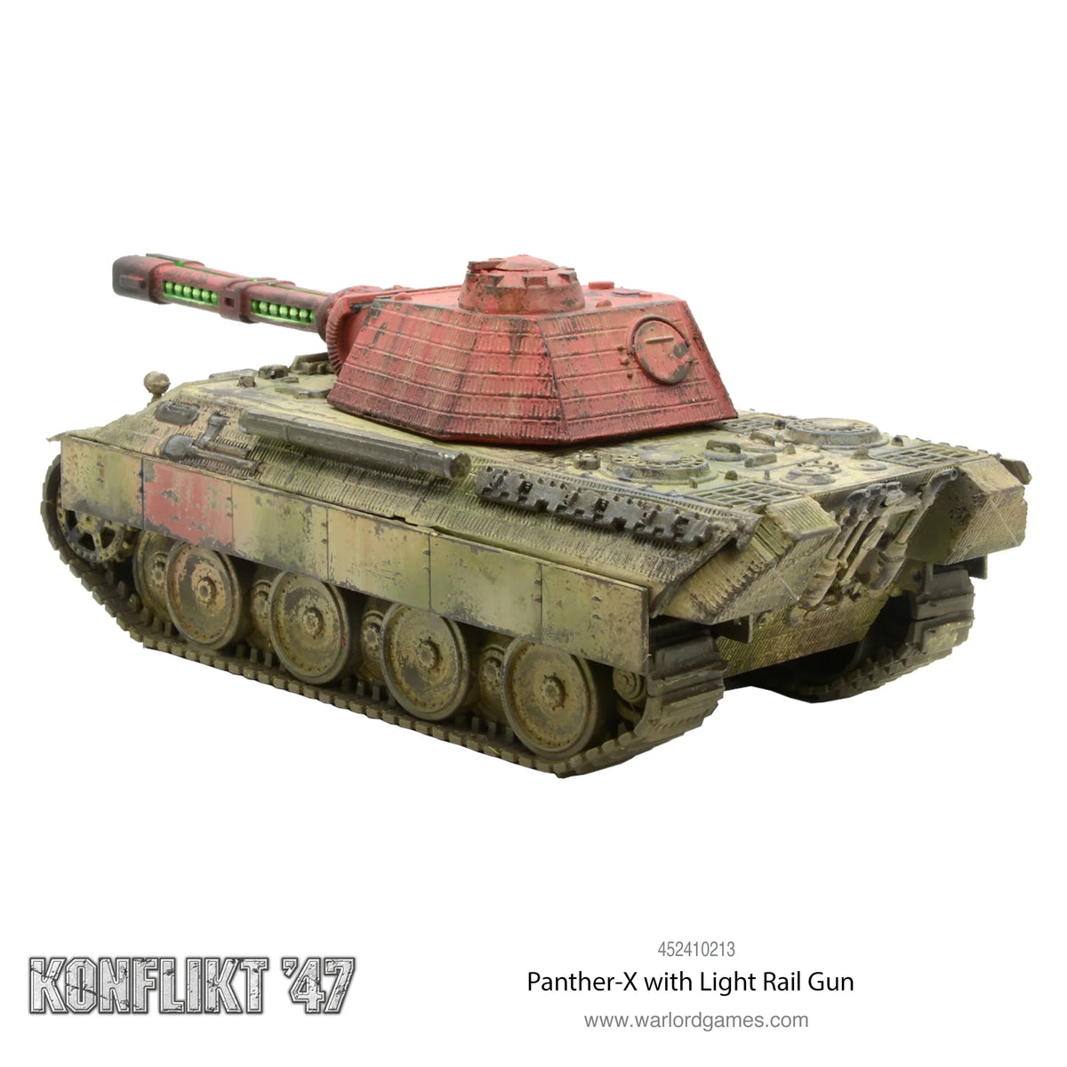 Konflikt '47 - Axis: Panther-X with Light Rail Gun