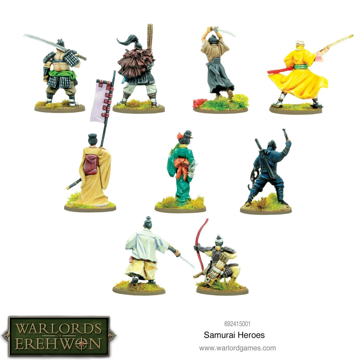 Warlords of Erehwon - Samurai Heroes