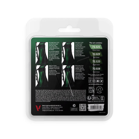 Vallejo - Game Colour - Green Color Set
