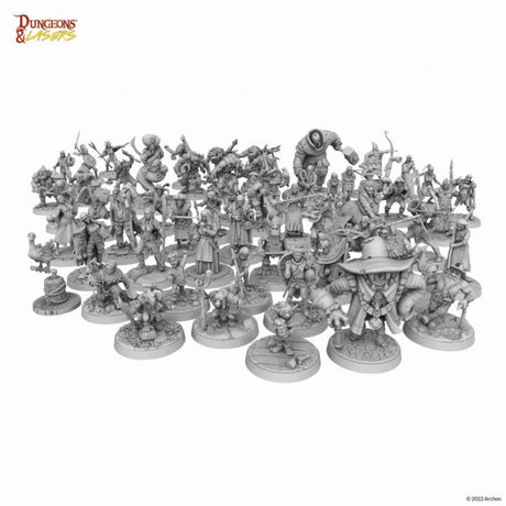 Dungeons & Lasers: Miniatures - Npc Miniature Pack