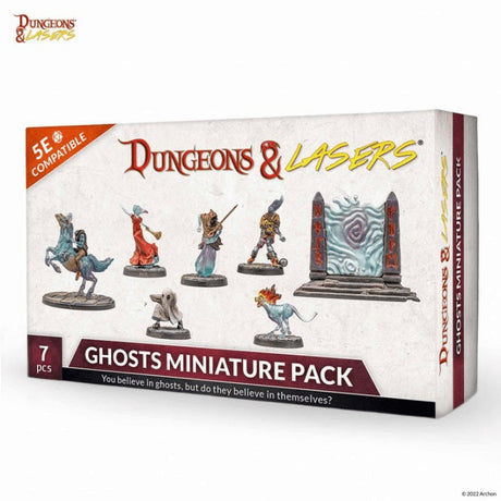 Dungeons & Lasers: Miniatures - Ghosts Miniature Pack