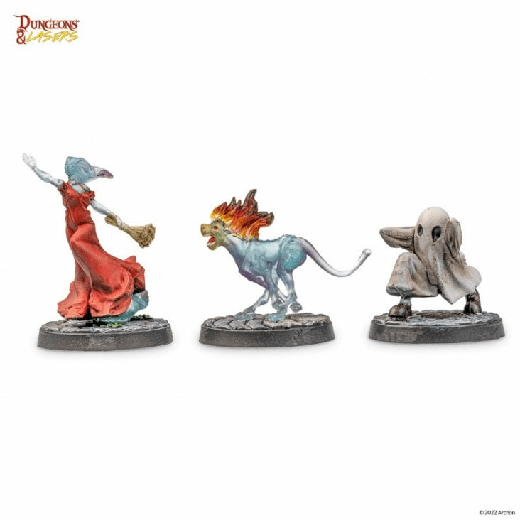 Dungeons & Lasers: Miniatures - Ghosts Miniature Pack
