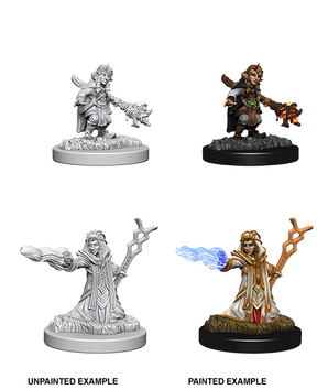 D&D Nolzurs Marvelous Unpainted Miniatures Female Gnome Wizard