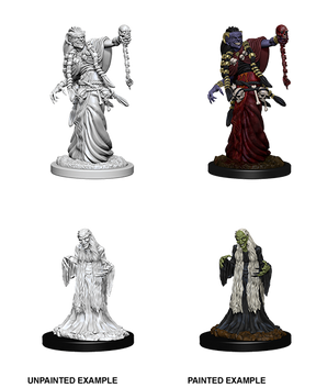 D&D Nolzurs Marvelous Unpainted Miniatures Green Hag & Night Hag