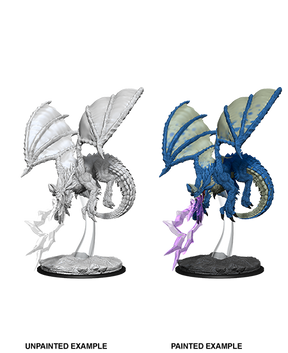 D&D Nolzurs Marvelous Unpainted Miniatures Young Blue Dragon