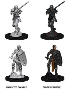 D&D Nolzurs Marvelous Unpainted Miniatures Female Human Fighter