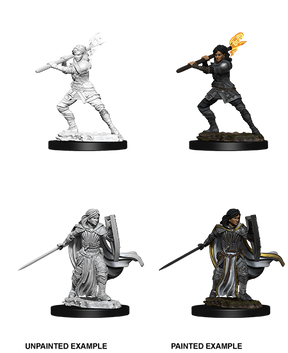 D&D Nolzurs Marvelous Unpainted Miniatures Female Human Paladin